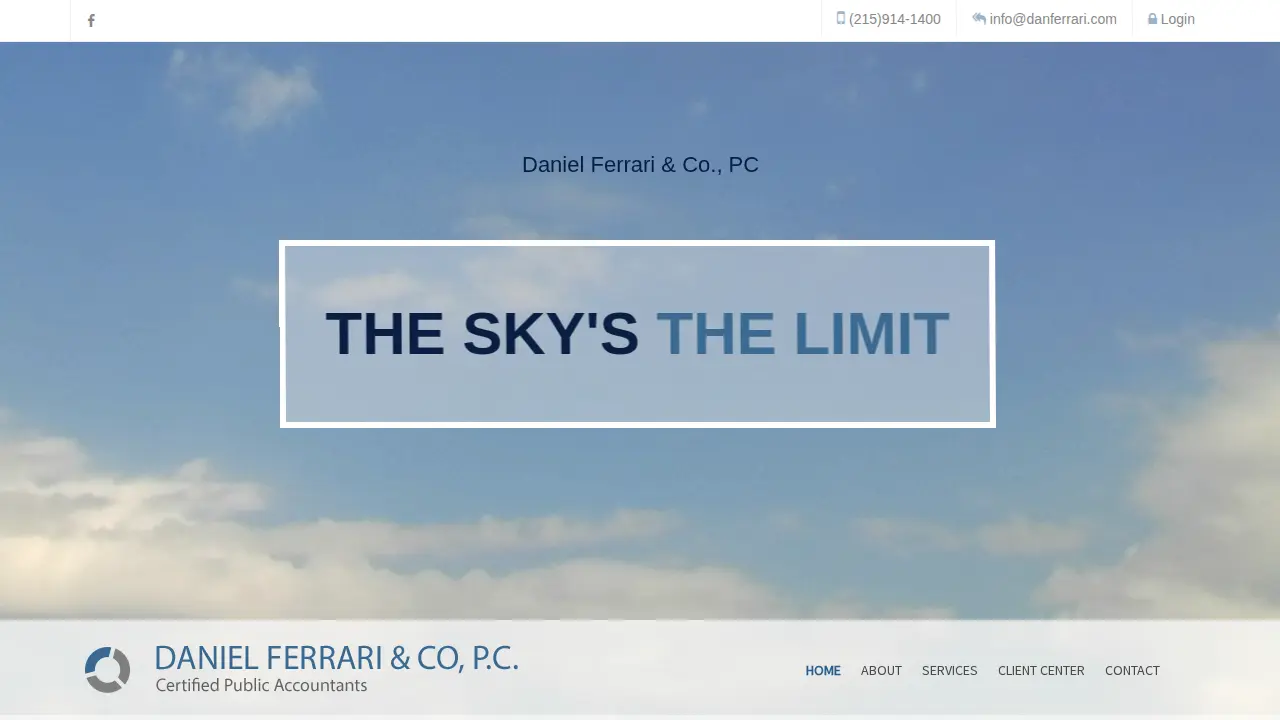 Daniel Ferrari & Co PC page