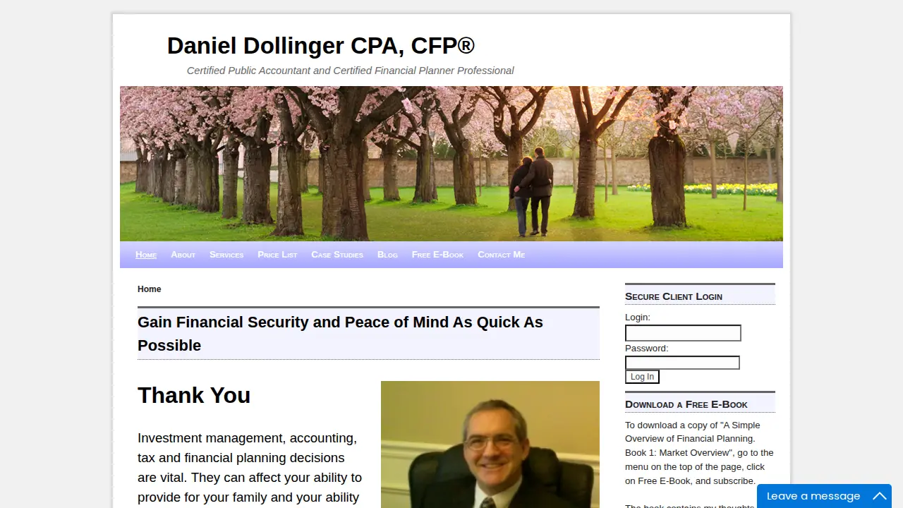 Daniel Dollinger CPA CFP