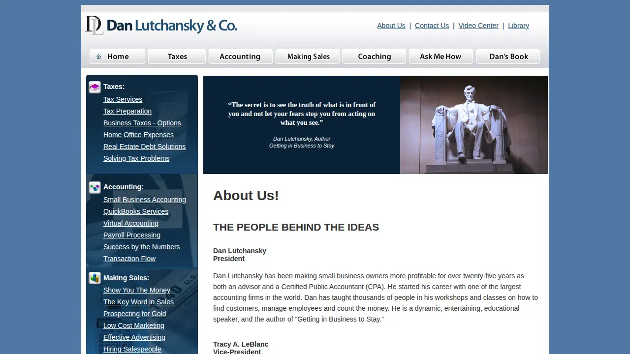 Lutchansky Dan CPA page