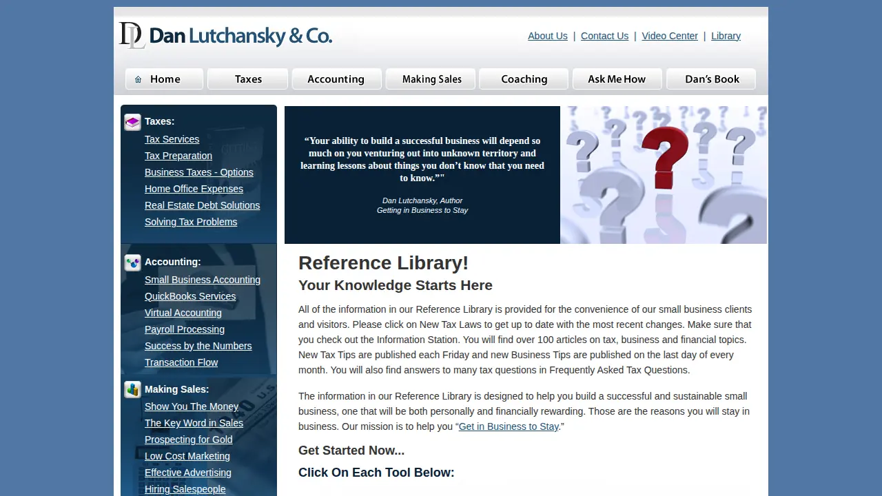 Lutchansky Dan CPA page