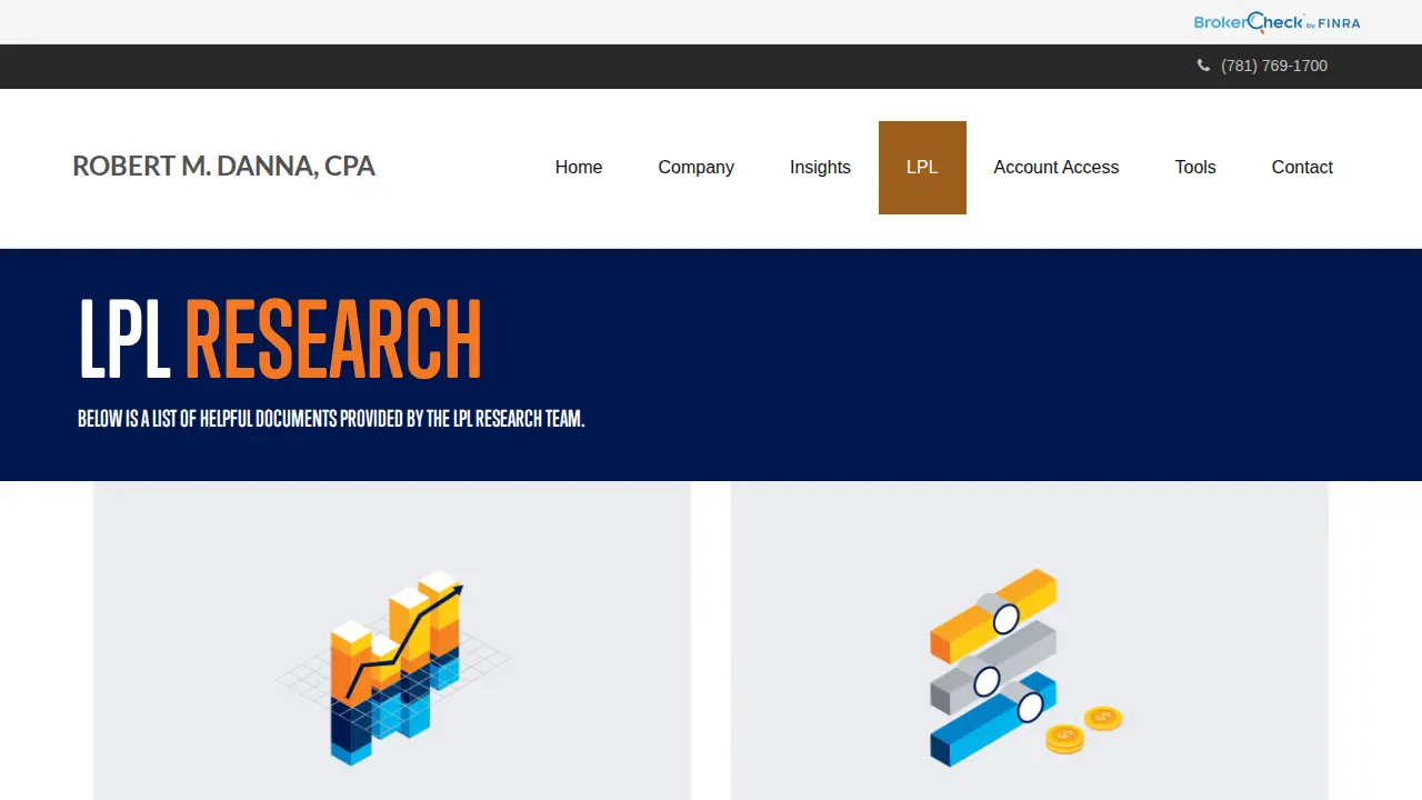 Robert M. Danna, CPA page