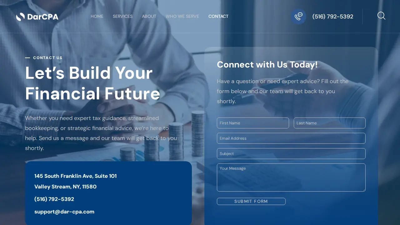 DAR CPA PC page