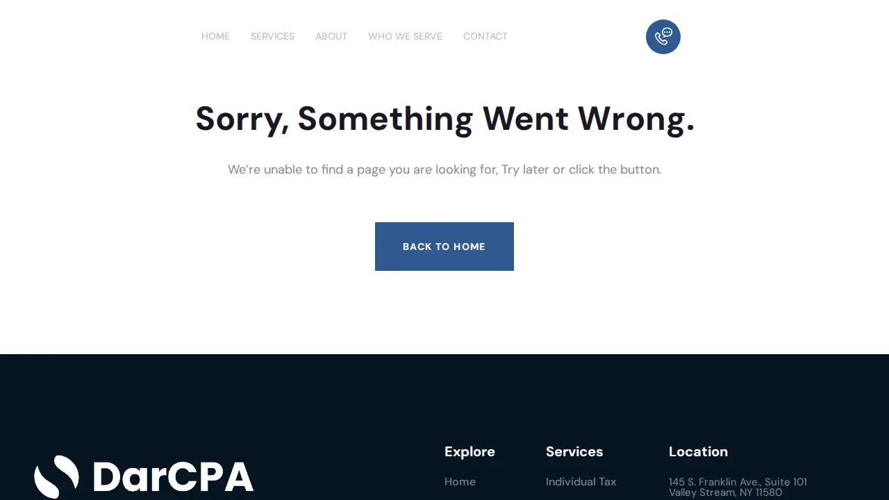 DAR CPA PC page