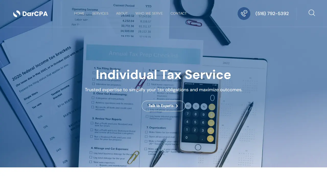DAR CPA PC page