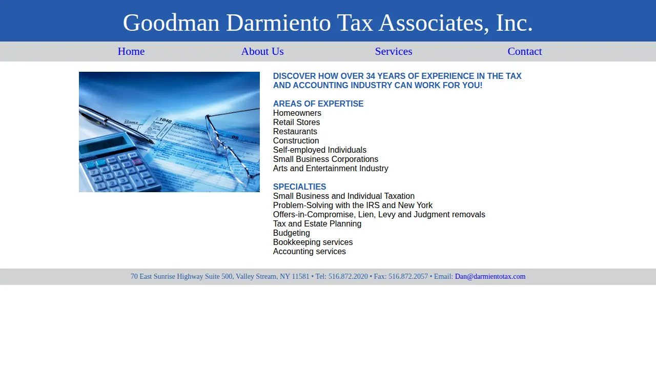Goodman Darmiento Tax Associates, Inc. page