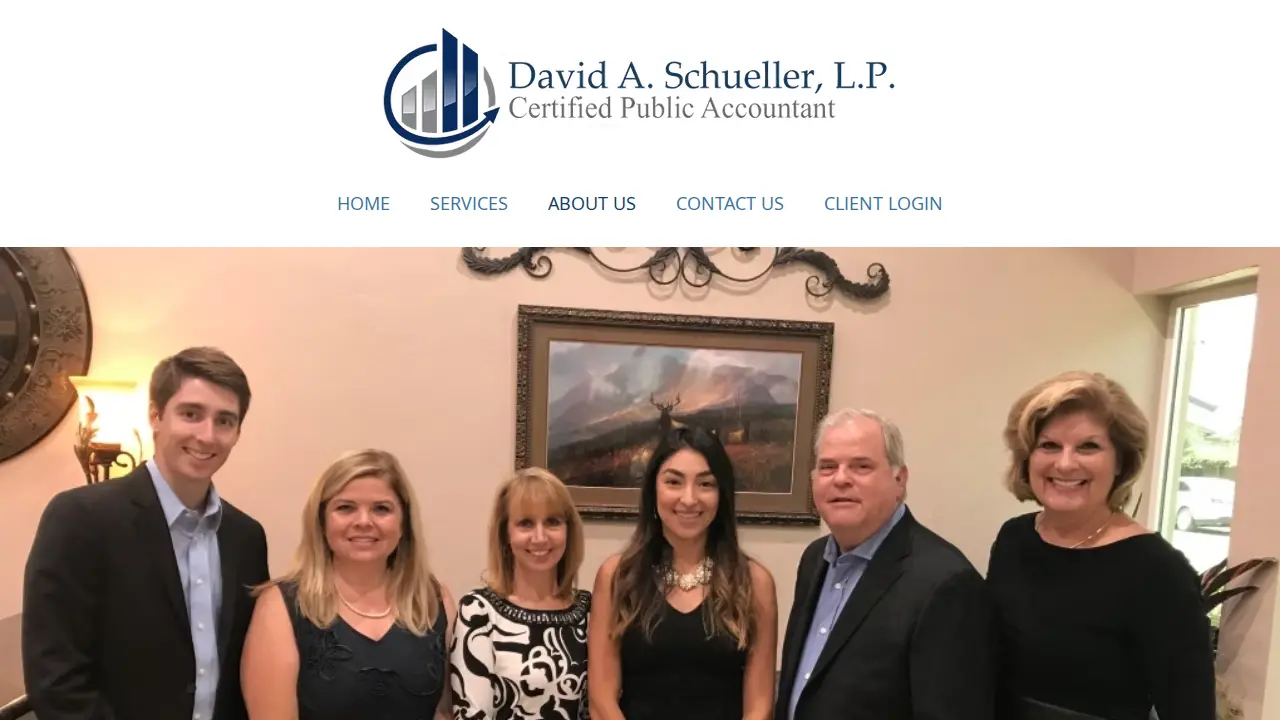 David A Schueller CPA page
