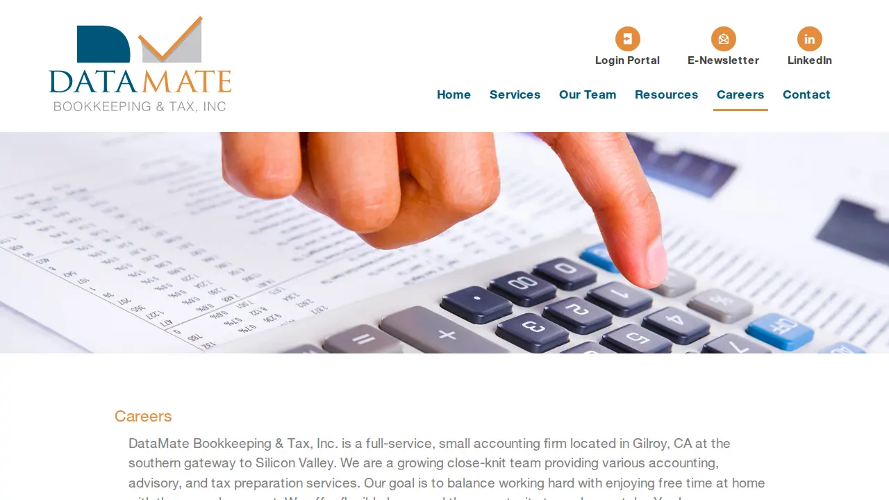 Datamate Bookkeeping & Tax, Inc page