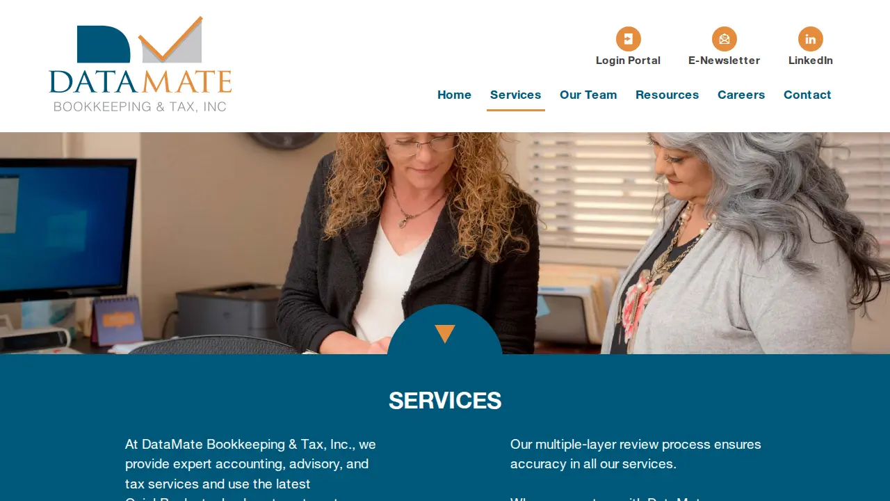 Datamate Bookkeeping & Tax, Inc page