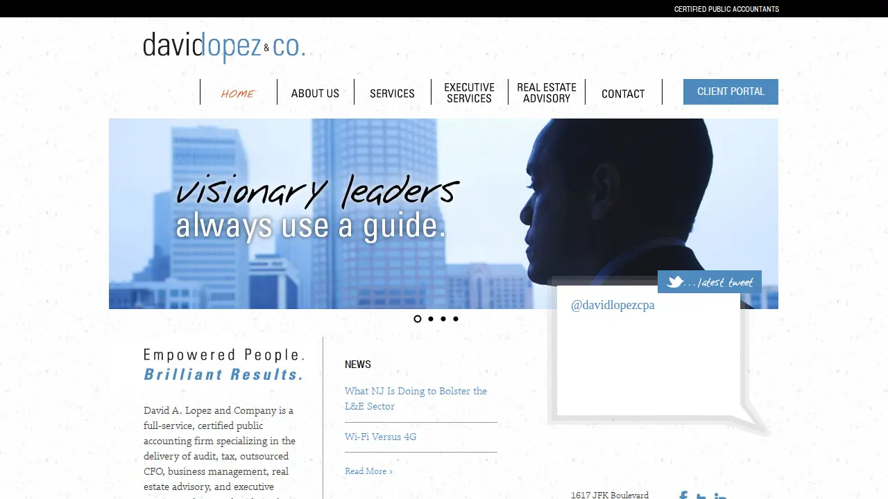 David A Lopez & Co page