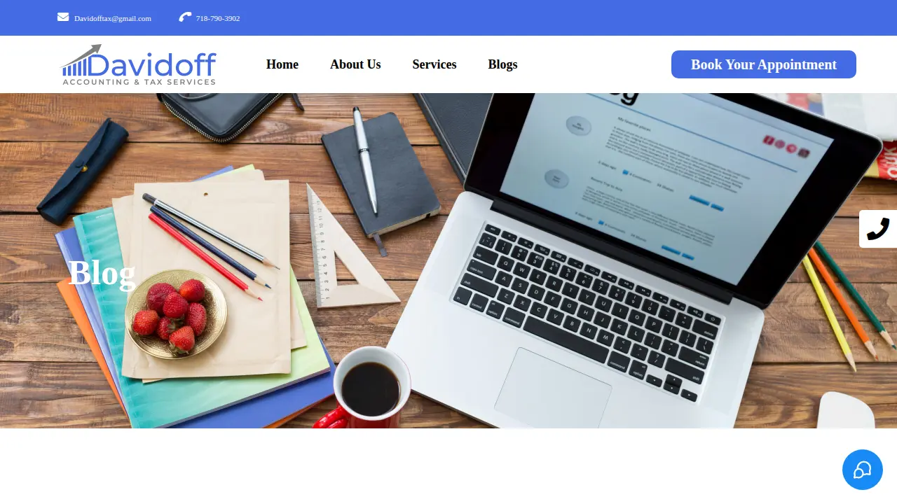Davidoff Accounting & Tax Services page