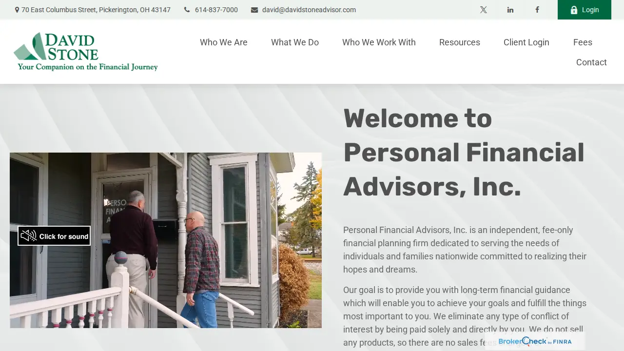 Personal Financial Advisors