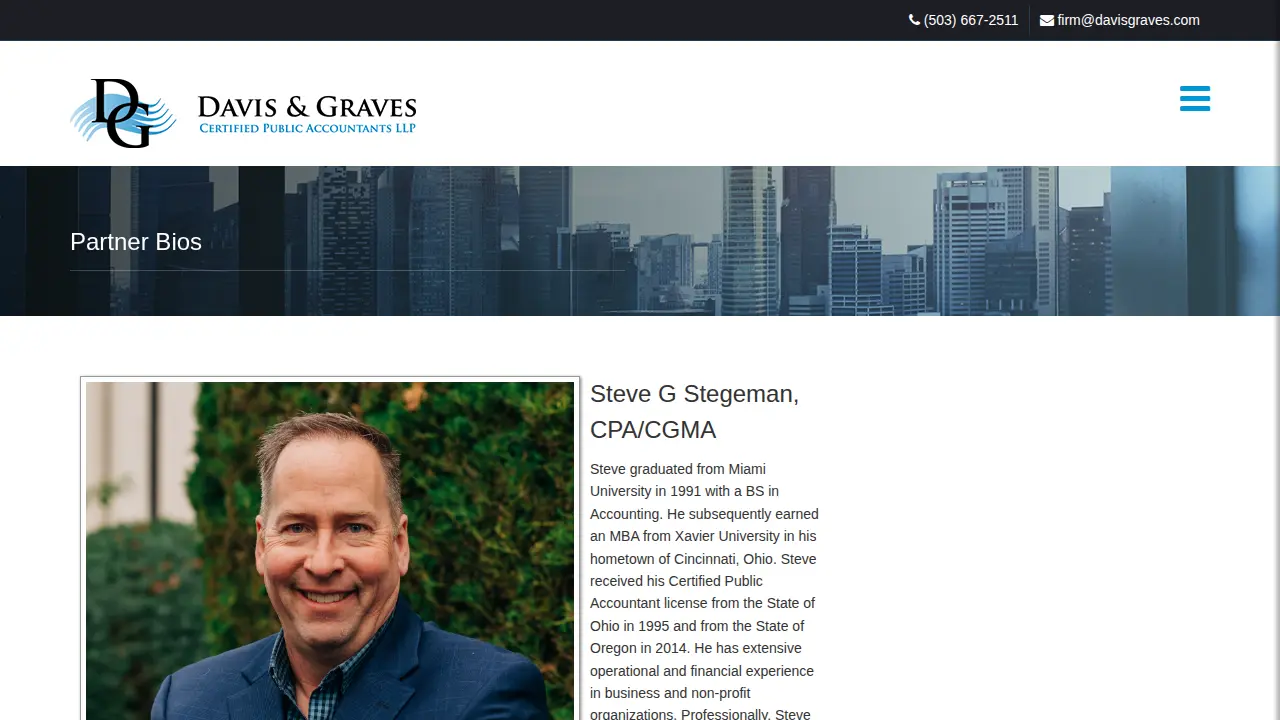 Davis & Graves CPA LLP page