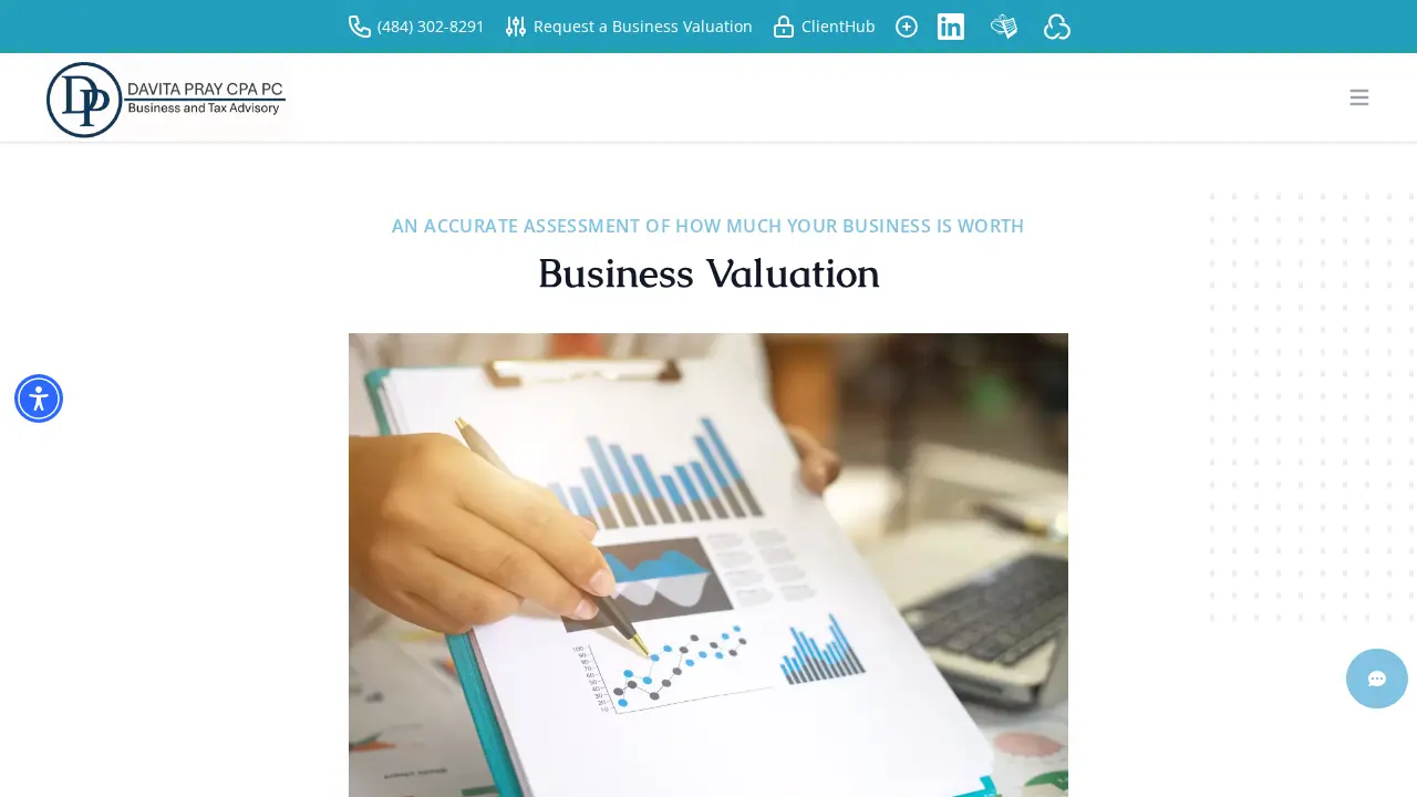 Davita Pray CPA PC page