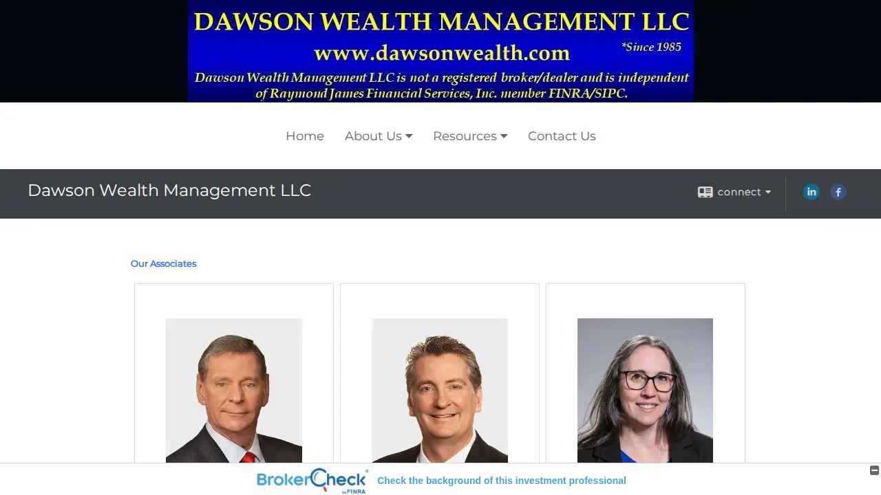Dawson Wealth Management LLC page