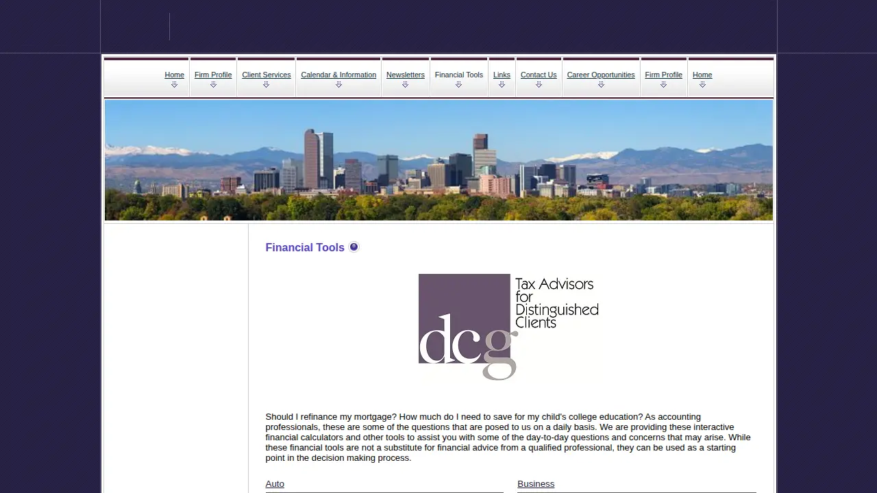 DCG page