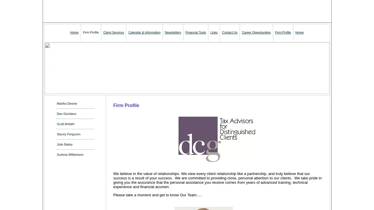 DCG page