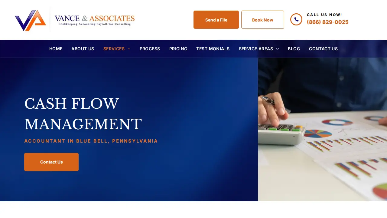 Vance & Associates page