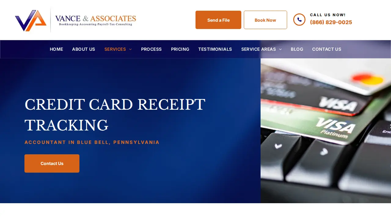 Vance & Associates page