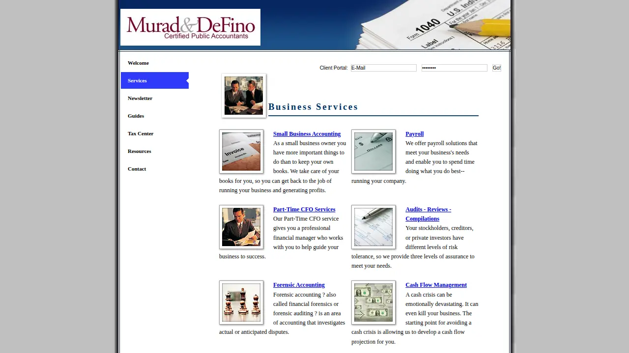 Joseph DeFino, CPA, PLLC page