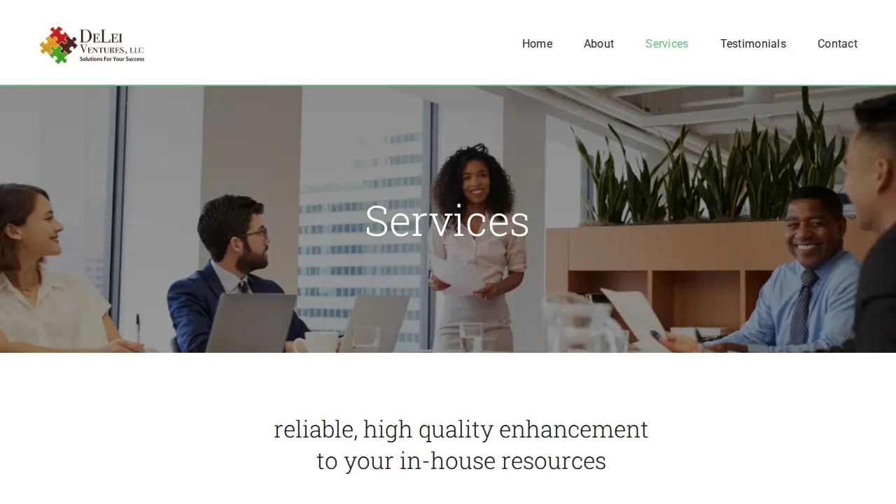 DeLei Ventures page