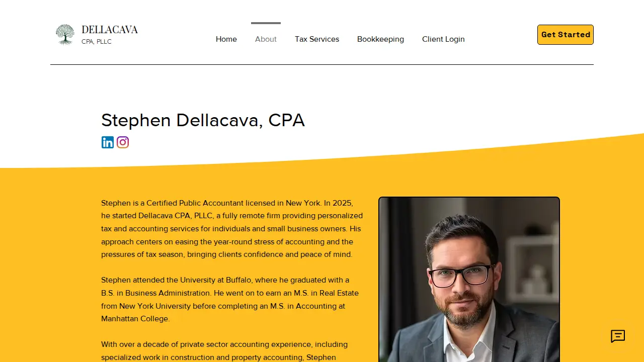 Dellacava CPA, PLLC page