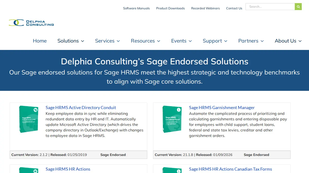 Delphia Consulting, LLC page