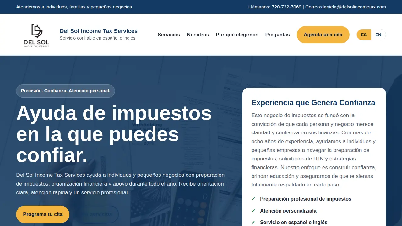Del Sol Income Tax Services