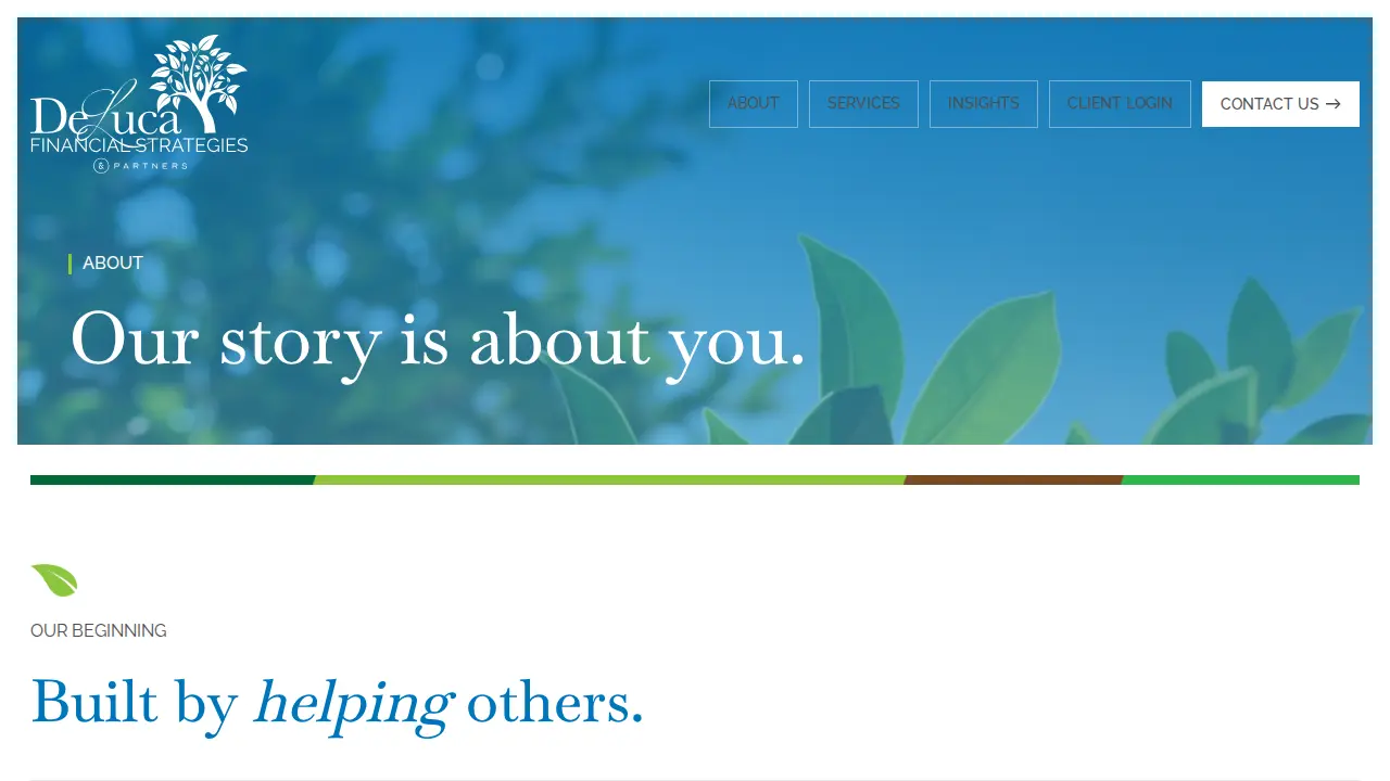 DeLuca Financial Strategies &Partners page