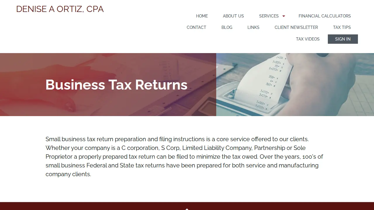 ACCOUNTING CONSULTANTS page