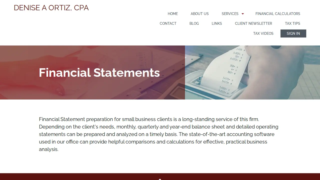 ACCOUNTING CONSULTANTS page