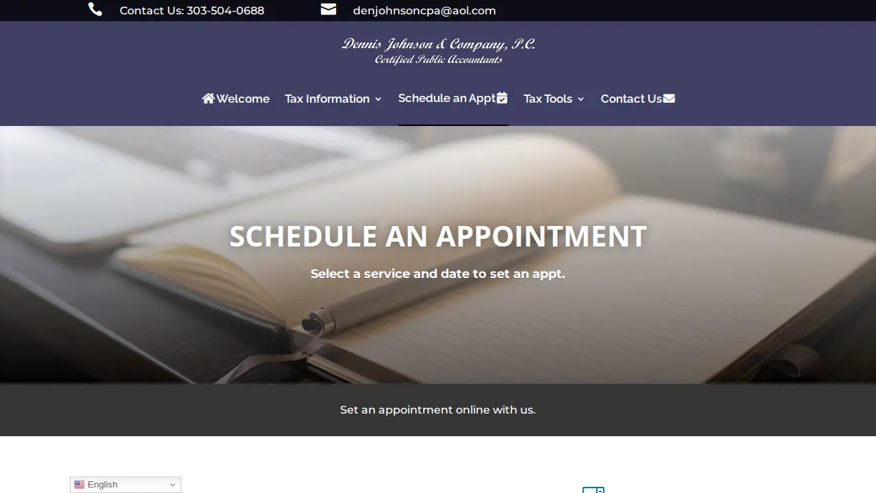 Dennis Johnson & Co page