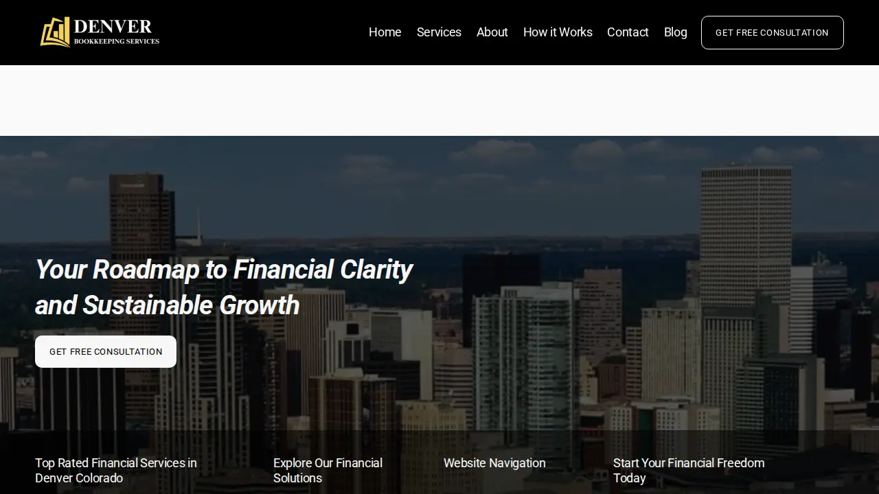 Denver Bookkeeping Services page