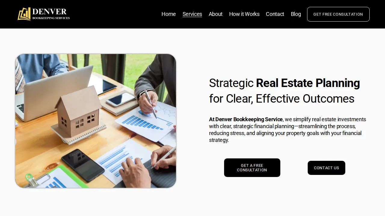 Denver Bookkeeping Services page