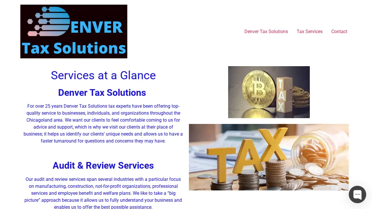 Denver Tax Solutions page