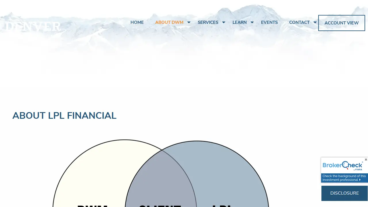 Denver Wealth Management, Inc. page