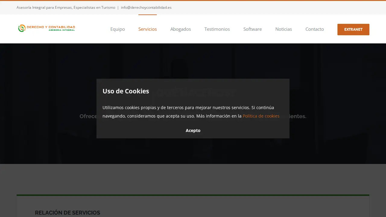 Derecho y Contabilidad. Asesoría Integral. Especialistas en Herencias page