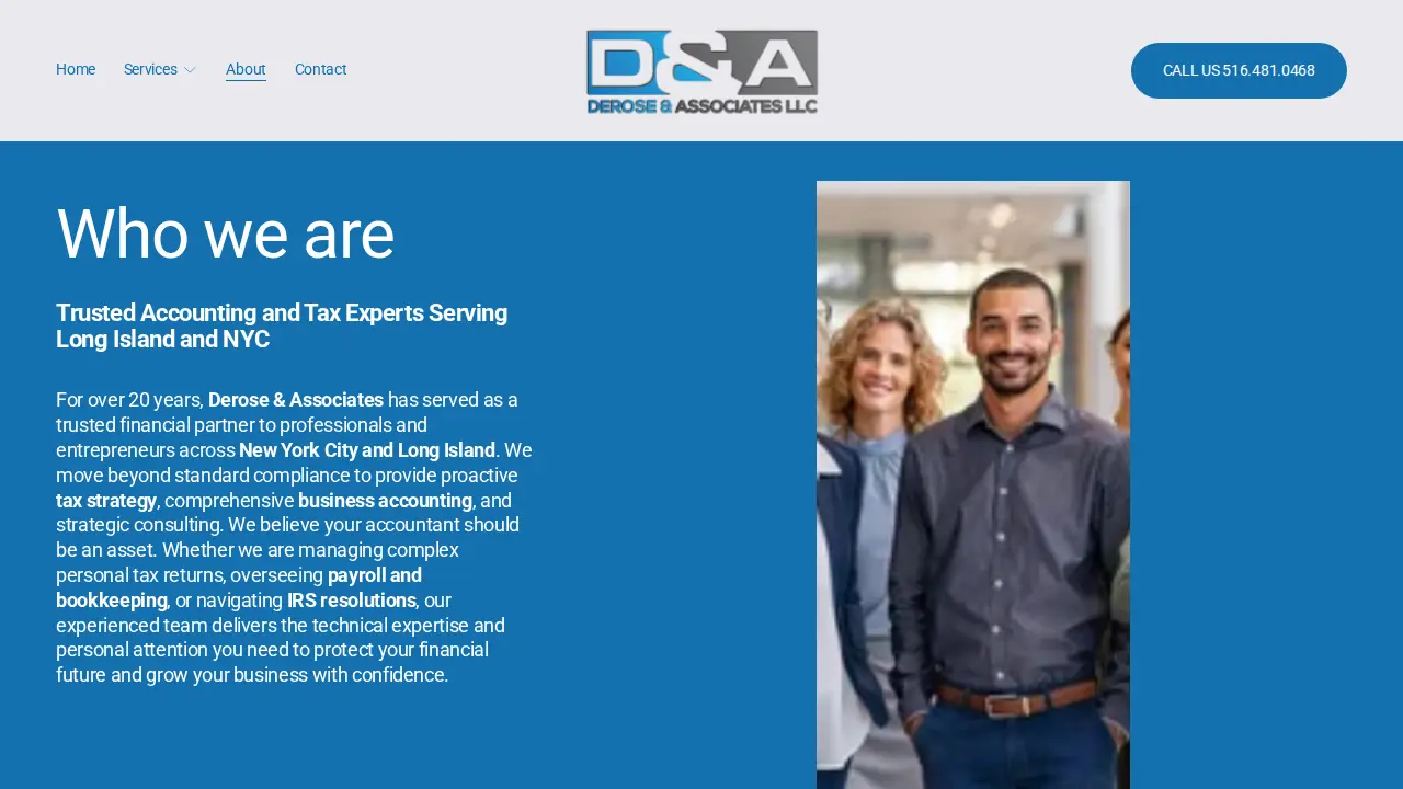 Derose and Associates LLC page