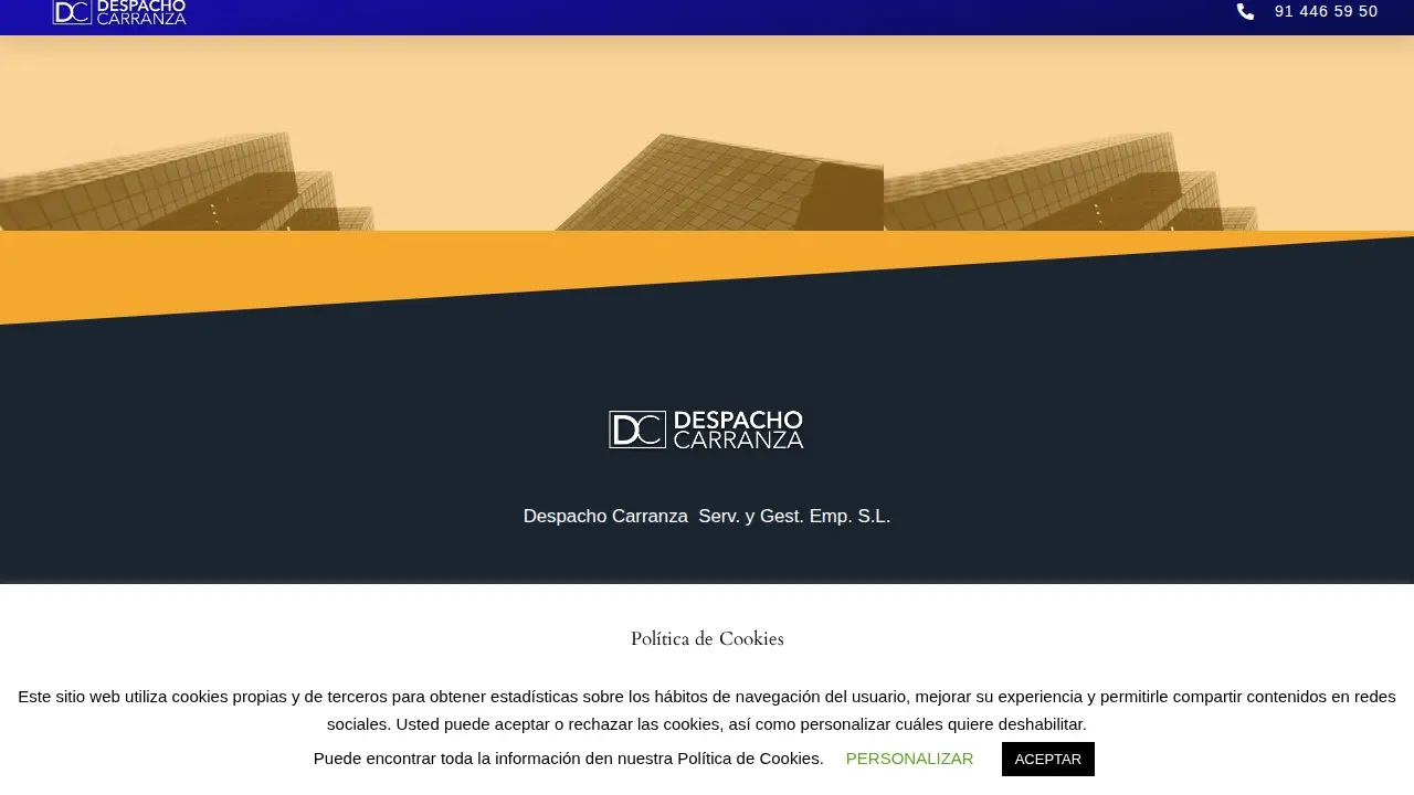 Despacho Carranza Servicio y Gestión Empresarial page
