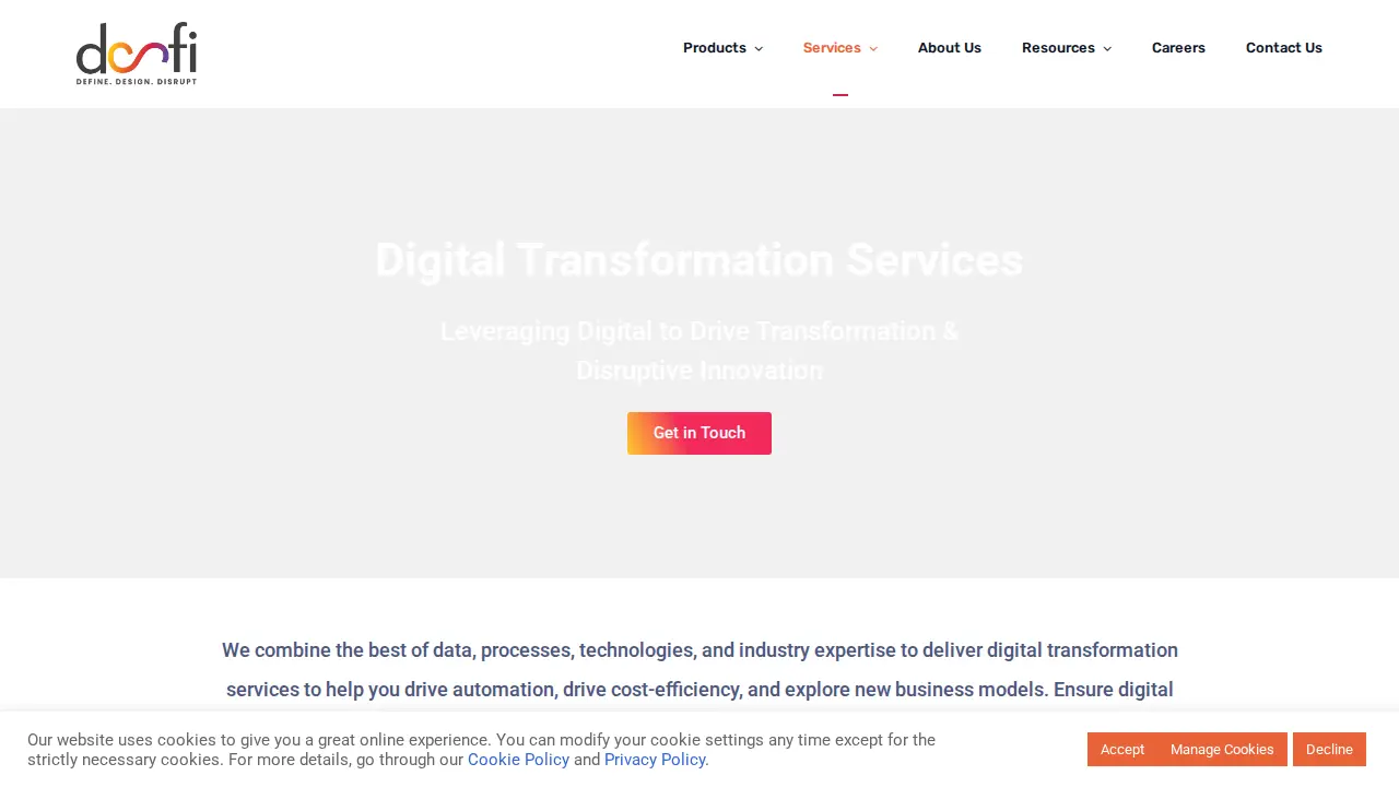 DEVFI, Inc page