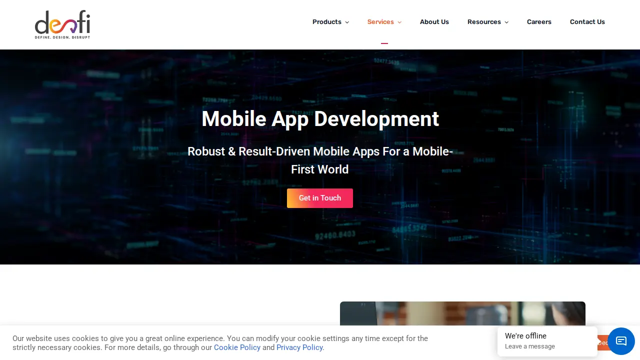 DEVFI, Inc page
