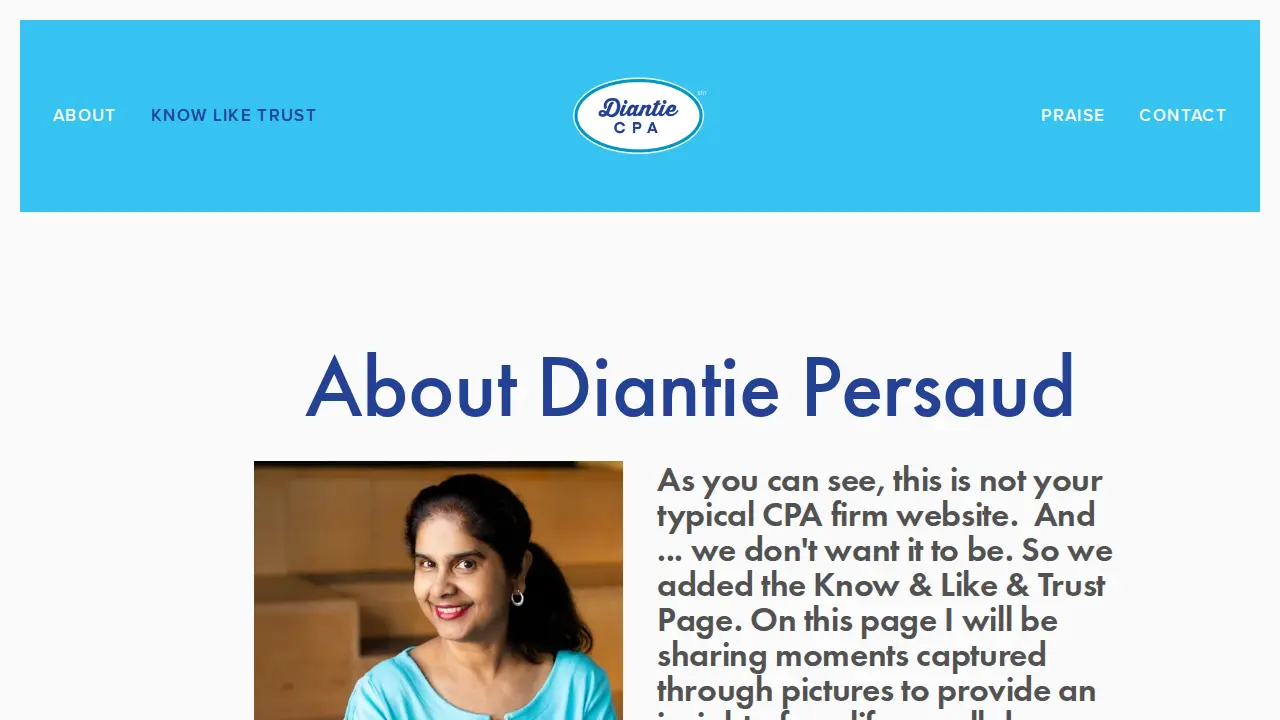 Diantie PM Persaud CPA PC page