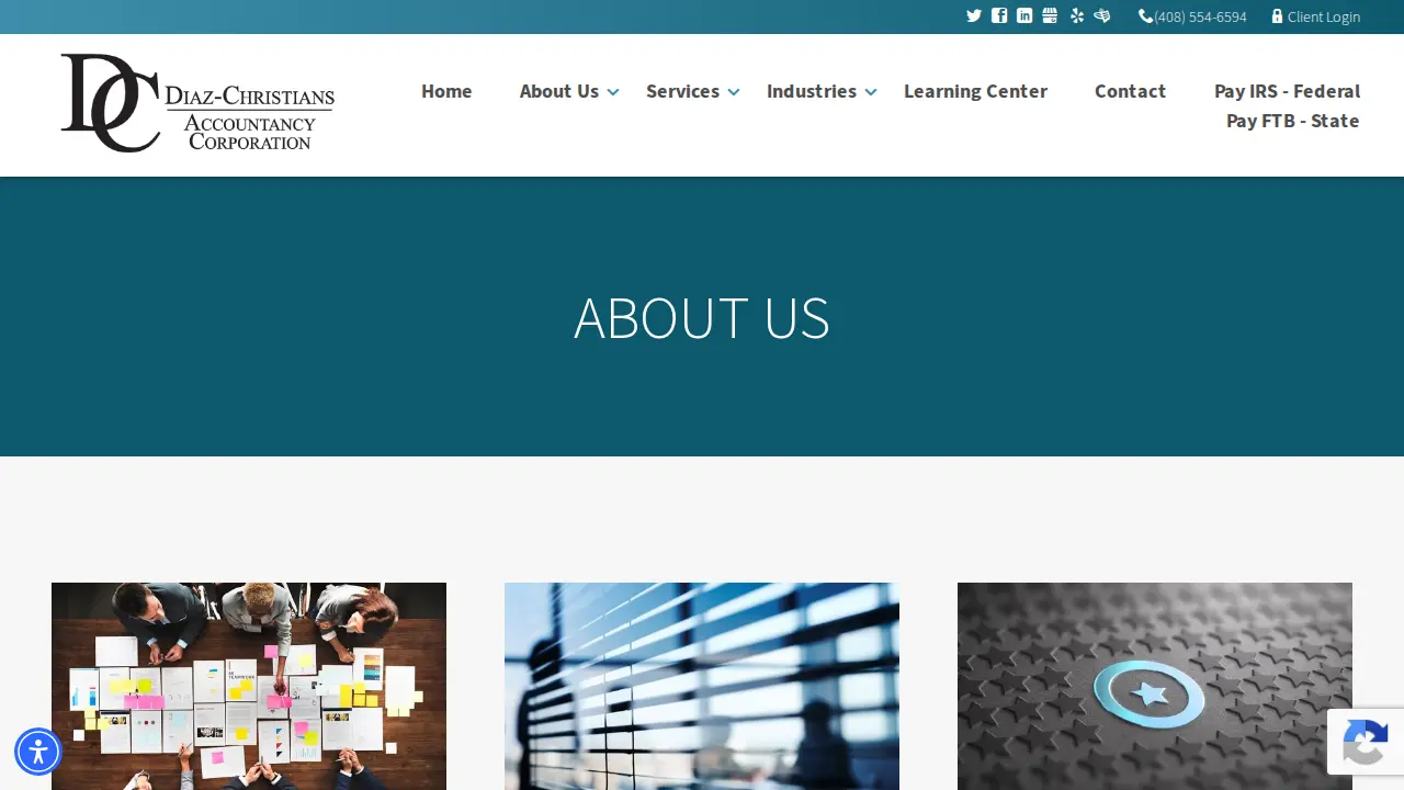 Diaz-Christians Accountancy Corporation page