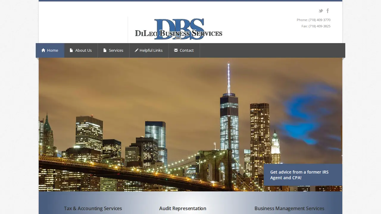 DiLeo Business Services Inc. page