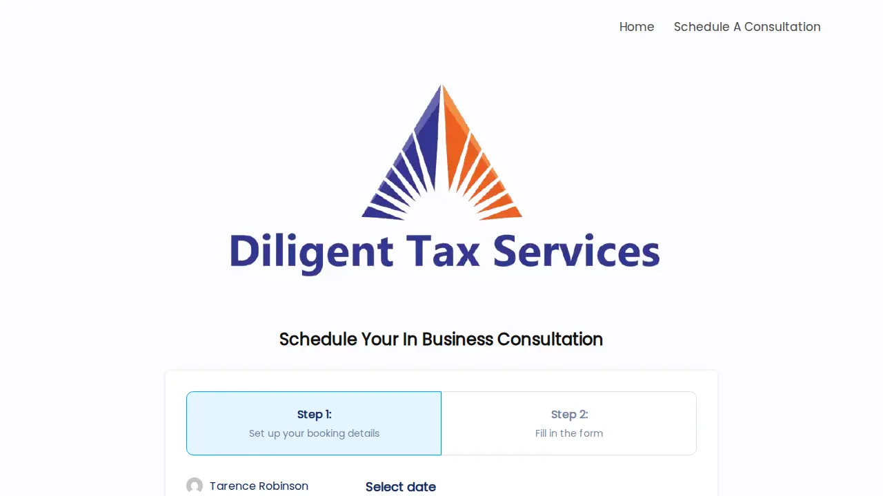 Diligent Tax Services LLC page