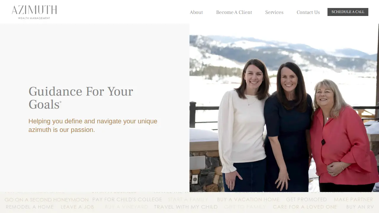 Azimuth Wealth Management, Inc. page