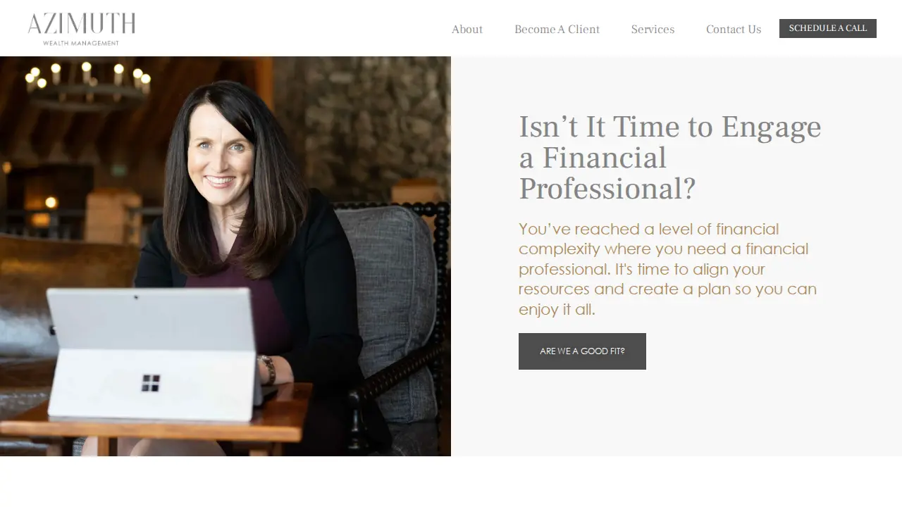 Azimuth Wealth Management, Inc. page