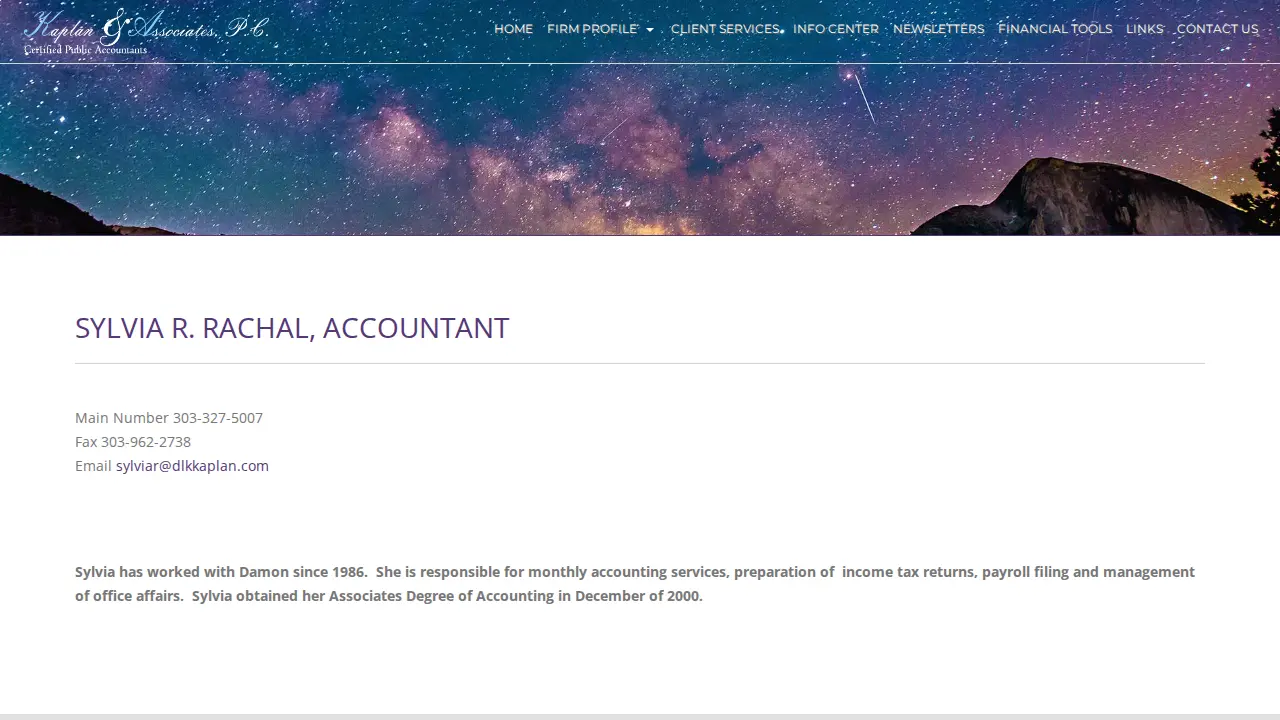 Kaplan & Associates, P.C. page
