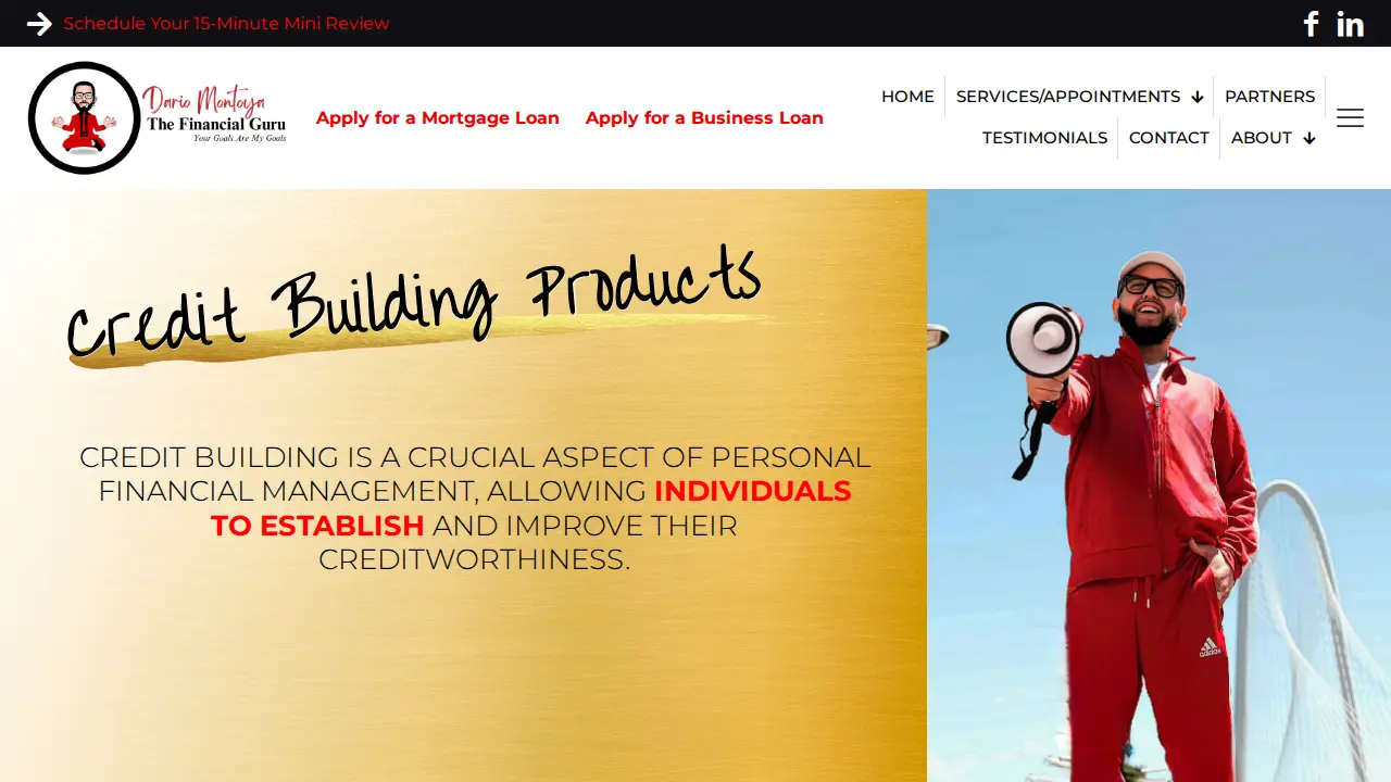 DM The Financial Guru LLC page