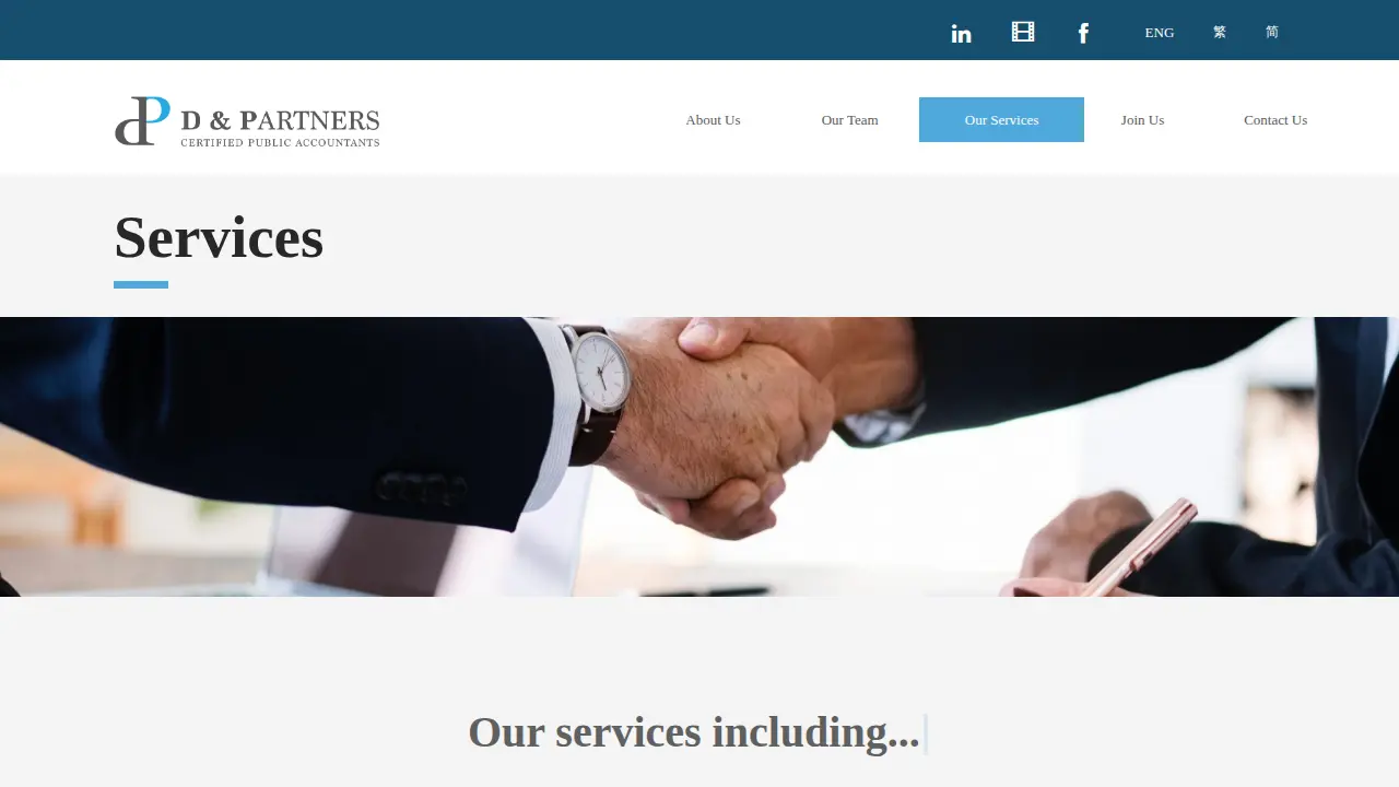 D & Partners CPA Limited page