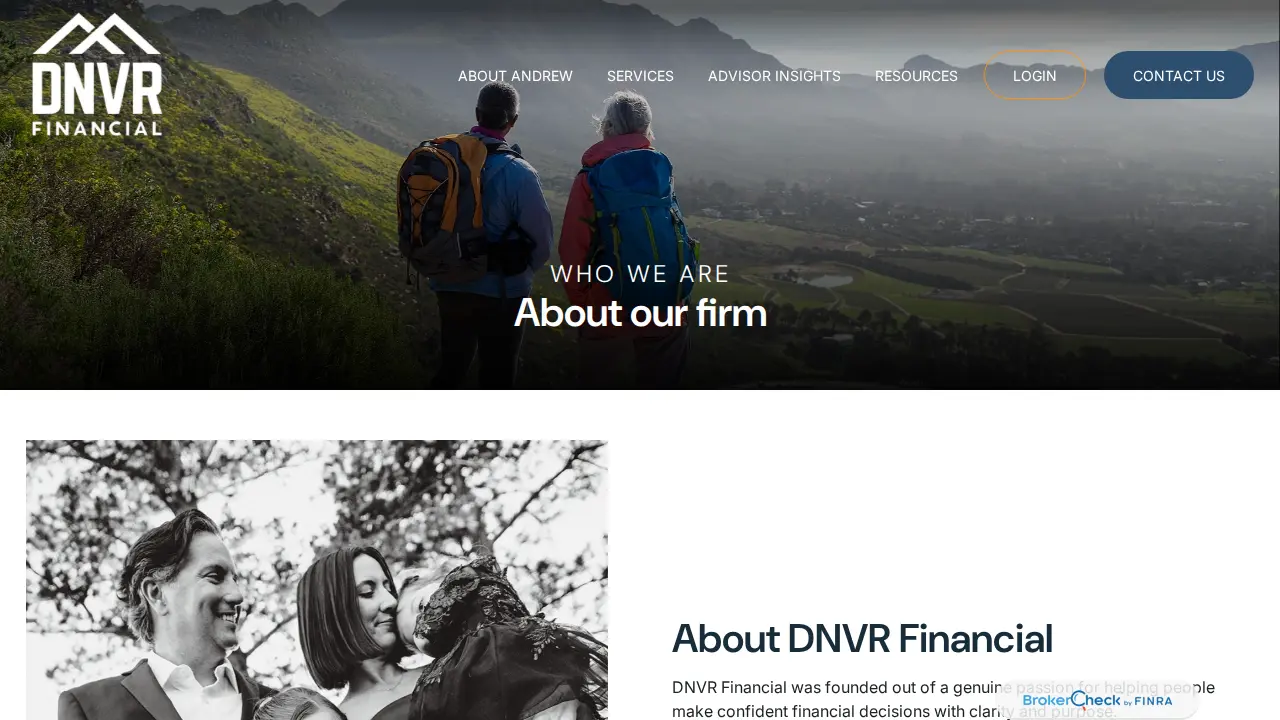 DNVR Financial page